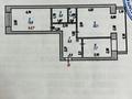 2-комнатная квартира, 57.6 м², 2/2 этаж, проспект Абая 101/2 за ~ 19.5 млн 〒 в Астане, р-н Байконур