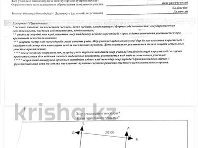 Участок · 8 га, мкр Бадам, Nº 267 кв.(Nº770) за 8 млн ₸ в Шымкенте, Енбекшинский р-н