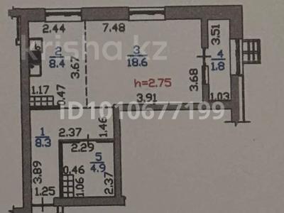 1-комнатная квартира · 42 м² · 6/15 этаж, Райымбека 210/7 — Ауэзова за 39 млн 〒 в Алматы, Алмалинский р-н