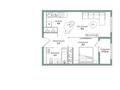 2-комнатная квартира · 38.8 м² · 8/9 этаж, мкр Ботакоз 5 — Рыскулова-Момышулы за 30.5 млн ₸ в Алматы, Алатауский р-н — фото 12