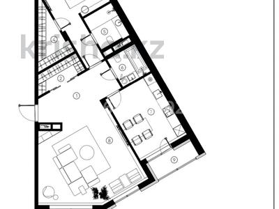 3-комнатная квартира, 98 м², 3 этаж, Жилой массив ​Ак-булак-1 за 115 млн 〒 в Астане, Алматы р-н