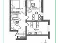 2-бөлмелі пәтер · 63 м² · 2/9 қабат, Думан-2 ш/а. 57/3, бағасы: 56.5 млн ₸ в Алматы, Медеуский р-н — фото 12