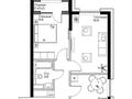 2-комнатная квартира · 52.1 м² · 3/7 этаж, Алатауская трасса 15 за 26 млн ₸ в Алматы, Медеуский р-н