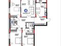 4-комнатная квартира · 143.7 м² · 9 этаж, Аль-Фараби 1 — Керей Жанибек Хандар Президентский парк! за 122.5 млн ₸ в Астане, Есильский р-н — фото 5