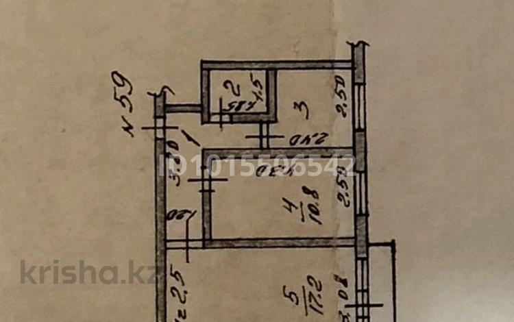 2-комнатная квартира · 44 м² · 5/5 этаж, Чайковского — Ауэзова и Чайковского за ~ 20.5 млн ₸ в Петропавловске — фото 2