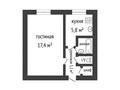1-бөлмелі пәтер · 30.7 м² · 1/5 қабат, Маресьева, бағасы: 8.6 млн ₸ в Актобе — фото 14