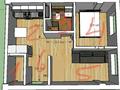 2-комнатная квартира, 45 м², 5/6 этаж, Кабанбай батыра — Каратал за 20 млн 〒 в Талдыкоргане, Каратал