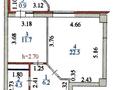 1-бөлмелі пәтер · 46 м² · 9/15 қабат, Тулебаева 1, бағасы: 23.5 млн ₸ в Астане, Алматы р-н — фото 14