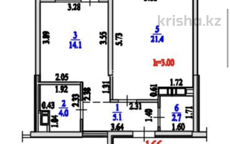 2-комнатная квартира · 49 м² · 4/9 этаж, Лебедева 1/1 за 58 млн ₸ в Алматы, Бостандыкский р-н — фото 2