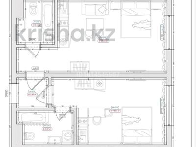 2-бөлмелі пәтер · 58 м² · 6/12 қабат, Утепова, бағасы: 55 млн ₸ в Алматы, Бостандыкский р-н