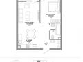 2-бөлмелі пәтер · 50.3 м² · 2/15 қабат, Райымбека 210/8, бағасы: ~ 36.1 млн ₸ в Алматы, Алмалинский р-н