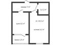 1-бөлмелі пәтер · 39 м², Береке, бағасы: 15 млн ₸ в Костанае — фото 8