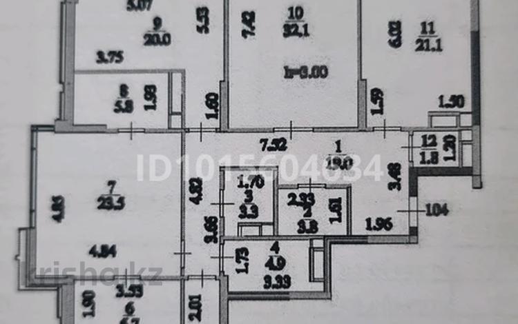 4-бөлмелі пәтер · 165 м² · 13/15 қабат, Турар Рыскулов 3, бағасы: 250 млн ₸ в Астане, Есильский р-н — фото 2