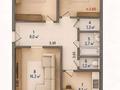 3-бөлмелі пәтер · 63 м² · 5/5 қабат, Абылайхана 11, бағасы: 18.9 млн ₸ в Кокшетау — фото 8