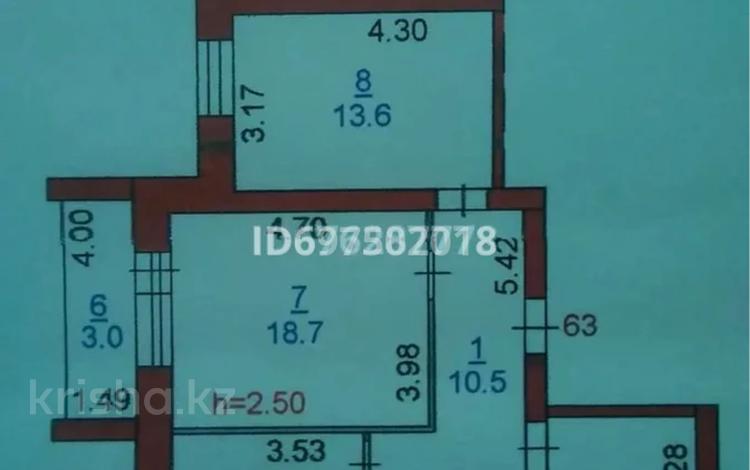 3-комнатная квартира, 69 м², 4/5 этаж, Юбилейный 18 за 27 млн 〒 в Костанае, Юбилейный — фото 2