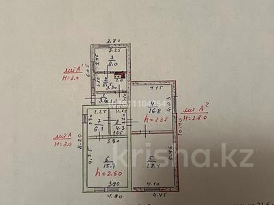 Отдельный дом · 4 комнаты · 84.2 м² · 3 сот., Теплова — Академика Сатпаева за 25 млн 〒 в Павлодаре