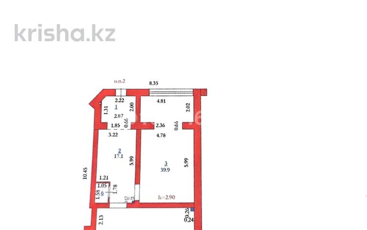 Еркін, кеңселер · 120 м², бағасы: 480 000 ₸ в Актобе, мкр. Алтын орда — фото 2