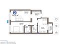 2-комнатная квартира · 74 м² · 8/9 этаж, Е-899 5/1 — Ключи : 03.09.🪀🪀🪀бизнес класс 🪀🪀🪀. за ~ 57.7 млн ₸ в Астане, Нура р-н — фото 2