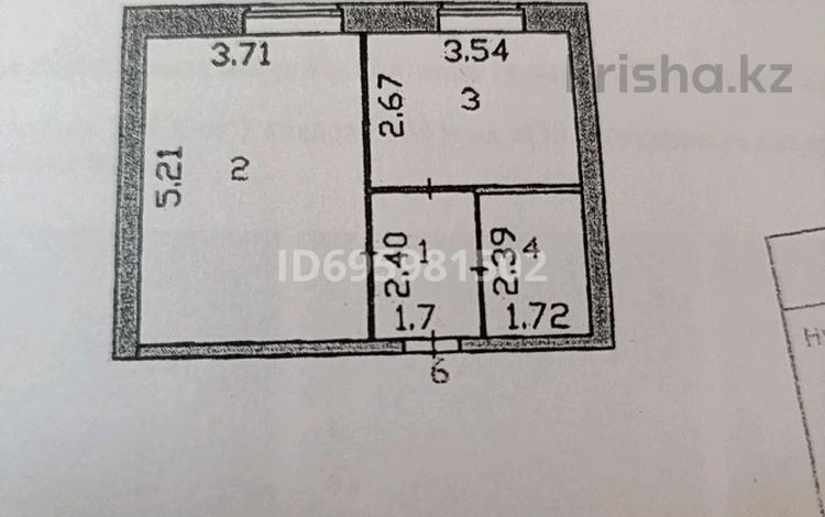 1-комнатная квартира, 37 м², 1/6 этаж, Сокпакбаева 16/2 — 65 школа