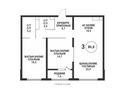 3-комнатная квартира · 86.5 м² · 5/9 этаж, Аль-Фараби 69B за ~ 183.6 млн ₸ в Алматы, Бостандыкский р-н — фото 2