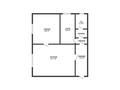 2-бөлмелі пәтер · 37.1 м² · 1/2 қабат, Джангильдина 9б, бағасы: 10.4 млн ₸ в Костанае — фото 10