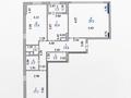 3-комнатная квартира · 101 м² · 3/15 этаж, Кабанбай батыра 48 Б за 77 млн ₸ в Астане, Есильский р-н — фото 18