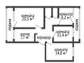 4-комнатная квартира · 87.9 м² · 5/5 этаж, Урицкого — Амангельды - Победа за 43.5 млн ₸ в Костанае