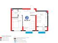 2-бөлмелі пәтер · 63.18 м² · 2/12 қабат, Бауыржана Момышулы 3 — Монке би, бағасы: 50 млн ₸ в Алматы, Алатауский р-н — фото 15