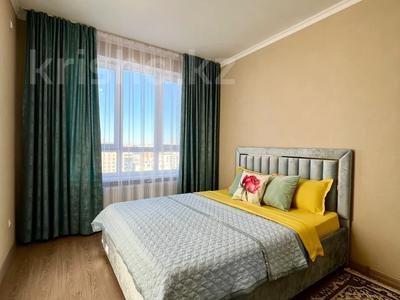 2-бөлмелі пәтер · 55 м² · 17/22 қабат, Бектурова 4/1 — Туран и Керей-Жанибек хандар, Кардиологический центр, Ана Мен бала, Онкологический центр и Нейрохирургии , Барыс Арена, Астана Арена, бағасы: 20 000 ₸ в Есильский р-н