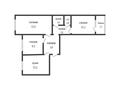 3-комнатная квартира, 66.5 м², 5/5 этаж, Гагарина за 22.5 млн 〒 в Костанае — фото 15