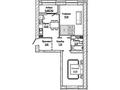 2-бөлмелі пәтер · 61.4 м², Айтматова 21, бағасы: ~ 30.3 млн ₸ в Астане, Нура р-н — фото 3