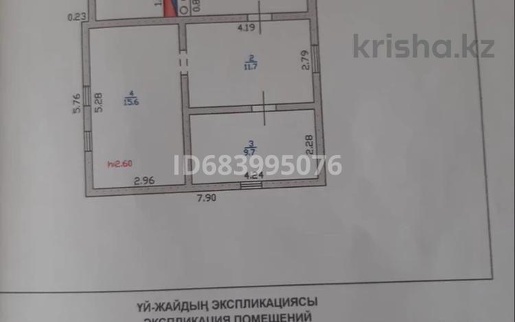 Дача • 3 комнаты • 57.8 м² • 20 сот., Дача Сары-Булак за 8 млн 〒 в Талдыкоргане — фото 2