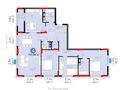 4-бөлмелі пәтер · 134 м² · 12/12 қабат, Турар Рыскулов 9, бағасы: 130 млн ₸ в Астане, Есильский р-н