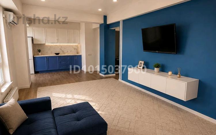 2-бөлмелі пәтер · 64 м² · 7/9 қабат, Думан-2 ш/а., Мкрн Думан-2 57, бағасы: 18 000 ₸ в Алматы, Медеуский р-н — фото 2