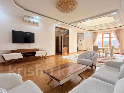 4-комнатная квартира · 180 м² · 4/6 этаж, Мирас 53–64 за 1 млн 〒 в Алматы, Бостандыкский р-н