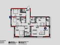 4-комнатная квартира · 141.2 м² · 7/9 этаж, Туран 41 за 117 млн 〒 в Астане, Нура р-н — фото 19