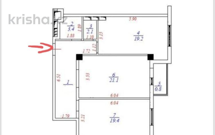 2-бөлмелі пәтер · 81 м² · 9/10 қабат, 18А мкр 5, бағасы: 25.3 млн ₸ в Актау — фото 2
