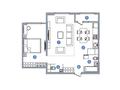 2-комнатная квартира · 70 м² · 10/16 этаж, Сатпаева 90/58 за 55 млн ₸ в Алматы, Бостандыкский р-н