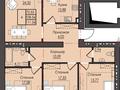 4-бөлмелі пәтер · 111.56 м², Набережная 23 — Шухова, бағасы: ~ 44.6 млн 〒 в Петропавловске