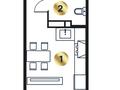 1-комнатная квартира · 33.33 м² · 6/9 этаж, мкр Кайрат, Сыбызгы 100 — Halyk Arena за 18.2 млн ₸ в Алматы, Турксибский р-н — фото 2