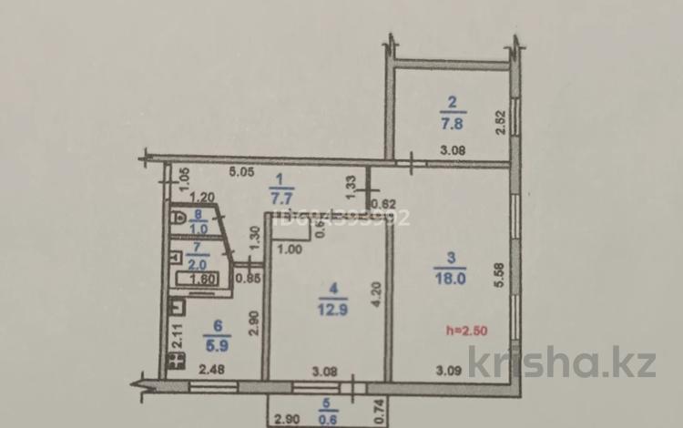 3-комнатная квартира, 56 м², 2/5 этаж, Жарокова 97 — Абая за 45 млн 〒 в Алматы, Алмалинский р-н — фото 2