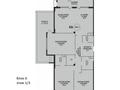 4-бөлмелі пәтер · 145.1 м² · 1/3 қабат, Кенесары хана 43/7, бағасы: ~ 191 млн ₸ в Алматы, Наурызбайский р-н — фото 2