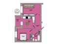 2-комнатная квартира · 59.69 м², Алихана Бокейхана 84 за ~ 29.8 млн 〒 в Кокшетау — фото 3