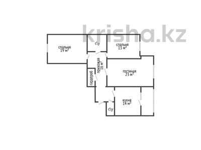 3-бөлмелі пәтер · 100 м² · 8/9 қабат, Курганская 2В, бағасы: 35.5 млн ₸ в Костанае