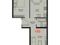 2-комнатная квартира, 49.1 м², 2/4 этаж, Мкр Думан-2 за ~ 18.2 млн 〒 в 
