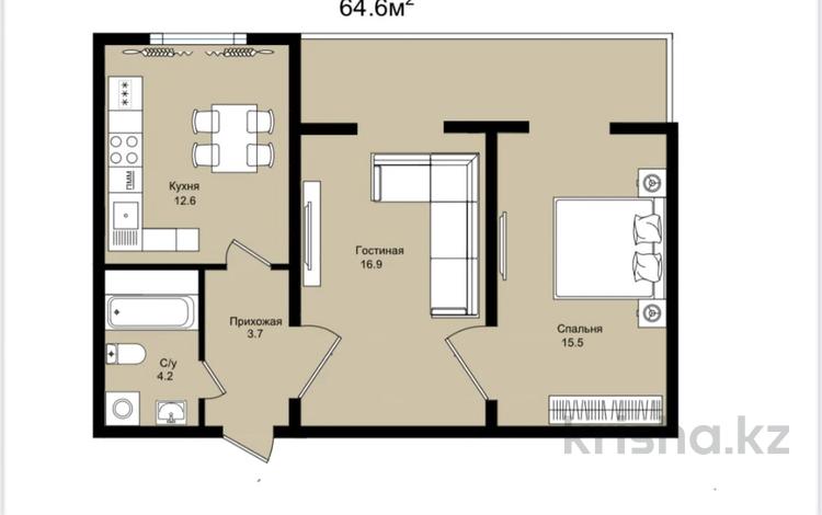 5-бөлмелі пәтер · 156.3 м² · 4/9 қабат, Кокжал Барака 19а, бағасы: ~ 75.8 млн ₸ в Усть-Каменогорске — фото 2
