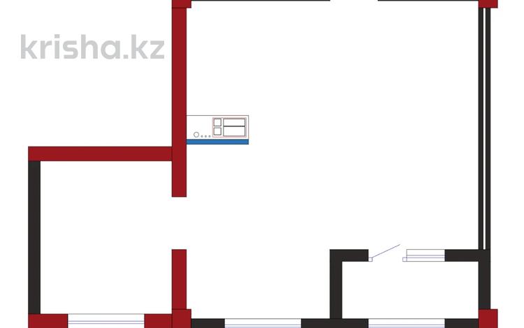 1-комнатная квартира · 47.6 м² · 5/10 этаж, Илияса Есенберлина 20 за ~ 24.5 млн ₸ в Усть-Каменогорске — фото 2