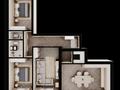 3-комнатная квартира · 120.62 м² · 3/7 этаж, мкр. Алтын орда 192 — Халела досмухамедулы за ~ 44.6 млн ₸ в Актобе — фото 2