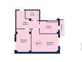 2-комнатная квартира · 75.5 м² · 11/19 этаж, Кенесары 7 за 31 млн ₸ в Астане, Сарыарка р-н