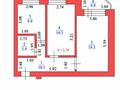 2-комнатная квартира · 57.9 м² · 8/13 этаж, Отырар за 26.5 млн ₸ в Астане, р-н Байконур